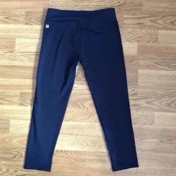 Fabletics sz XS Blue Workout Capris - Picture 3 of 6